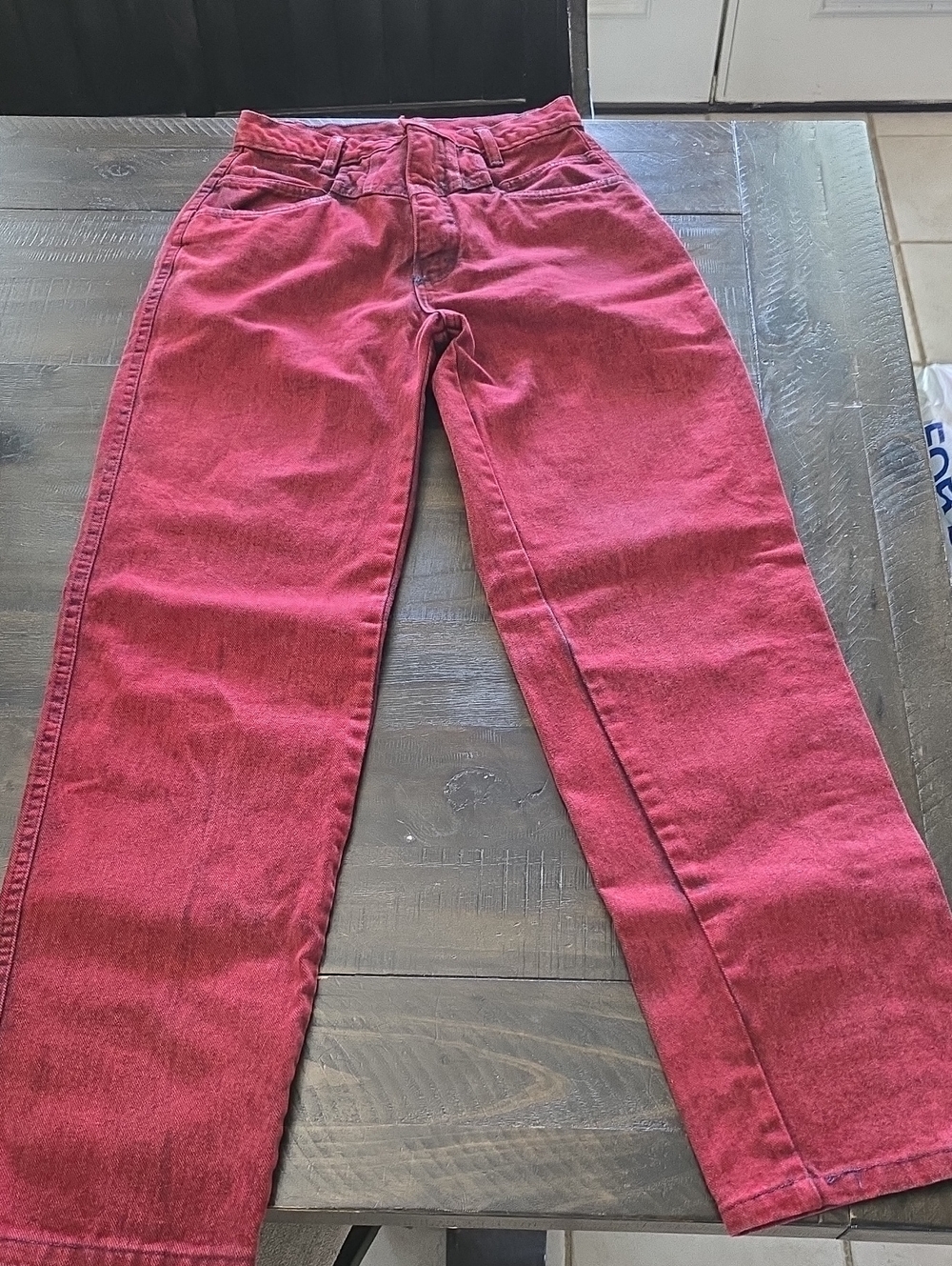 Vintage Red Roper Bareback Jeans. Size 7. EUC.